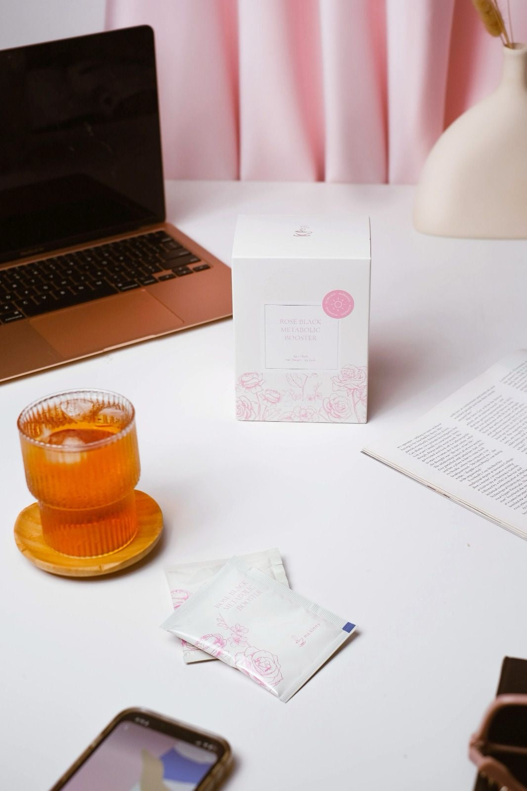 玫瑰香橙燃脂早茶 FAT BURNING Morning Tea (Rose & Blood Orange)